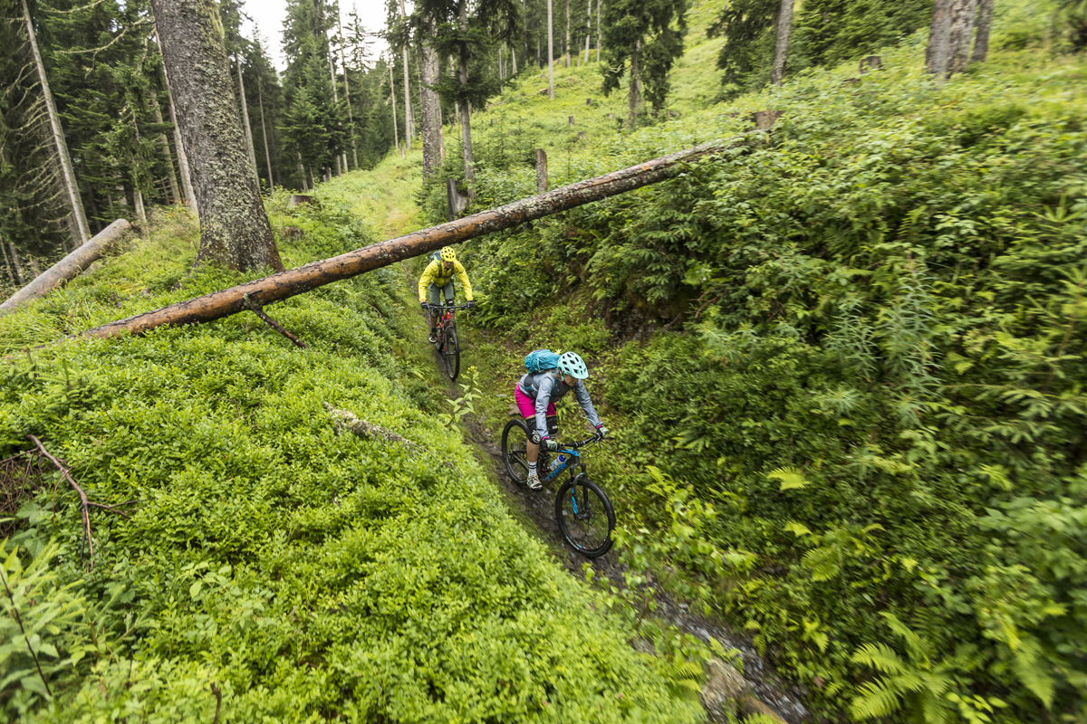 Mountainbiken in Saalfelden © WOM Medien