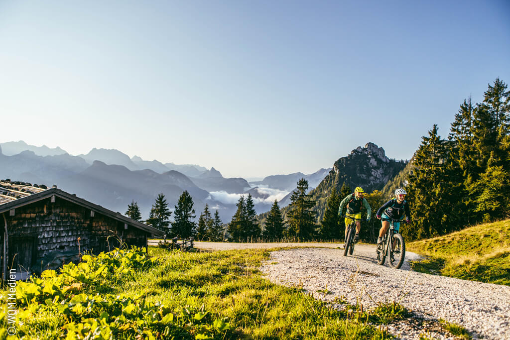 Mountainbiken im Salzburger Saalachtal © WOM Medien
