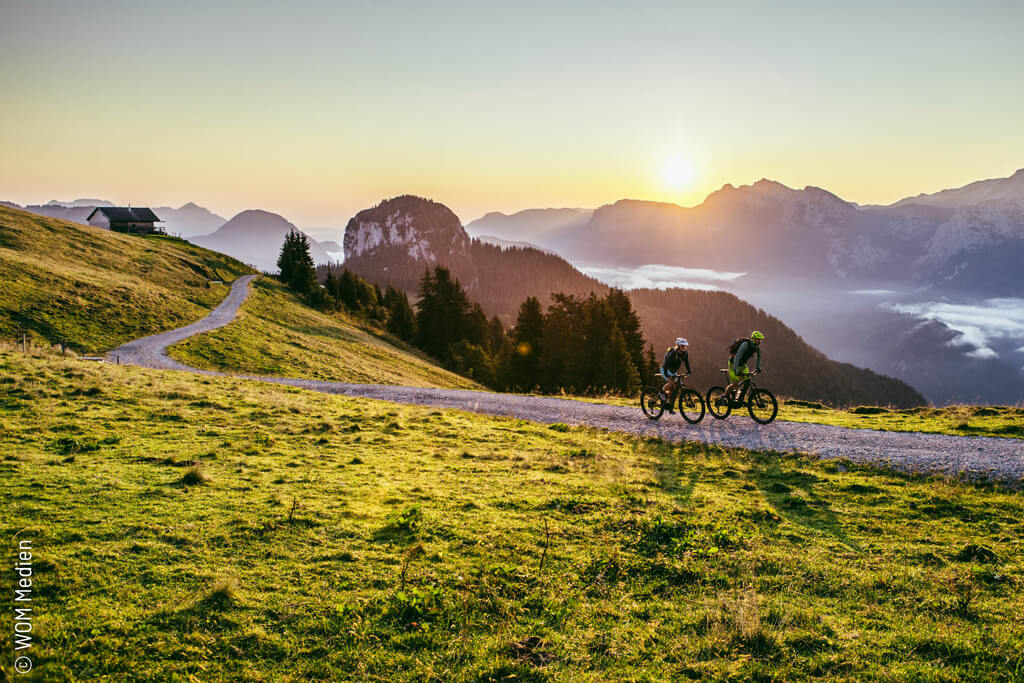 Mountainbiken im Salzburger Saalachtal © WOM Medien