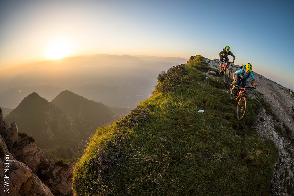 Mountainbike Tour am Monte Roen in Tramin © WOM Medien