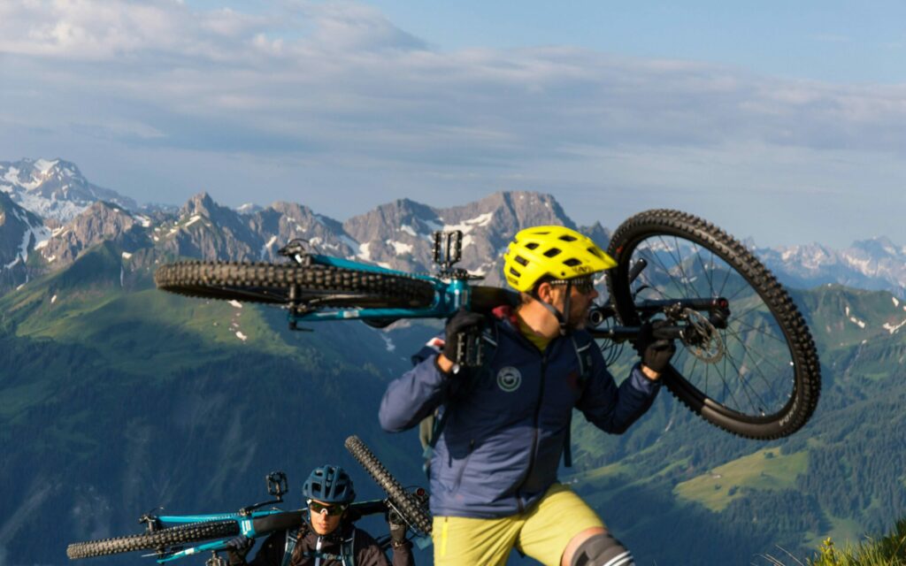 Mountainbiken im Bregenzer Wald © David Karg