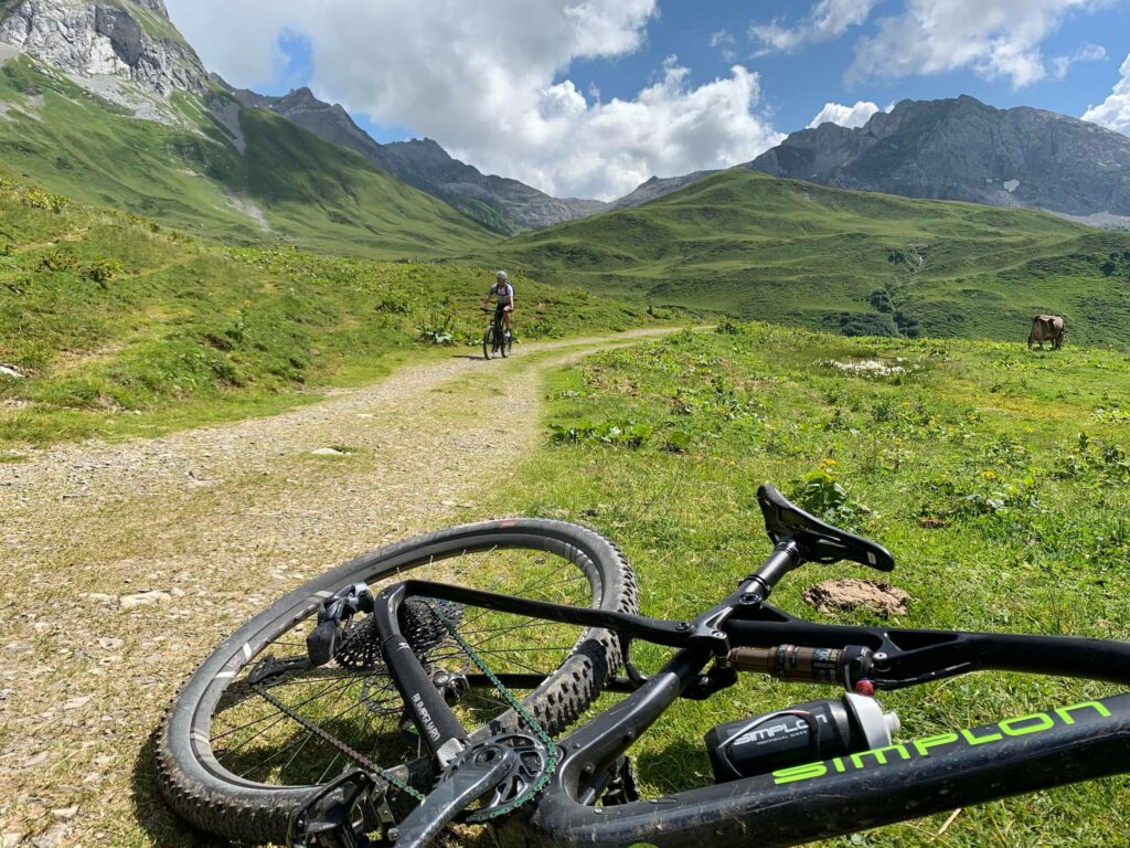 Mountainbiketour im Bregenzer Wald © Alpen Hotel Post