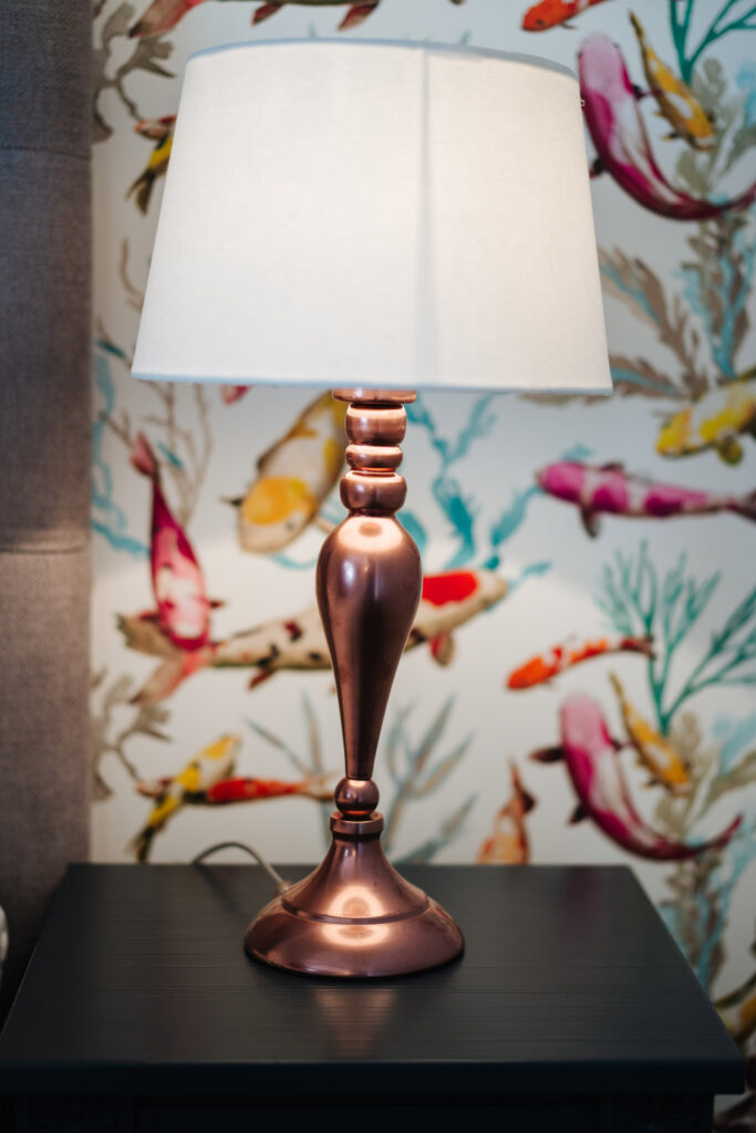 Vintage Lampe im Hotel Lindenhof © Martin Hofmann