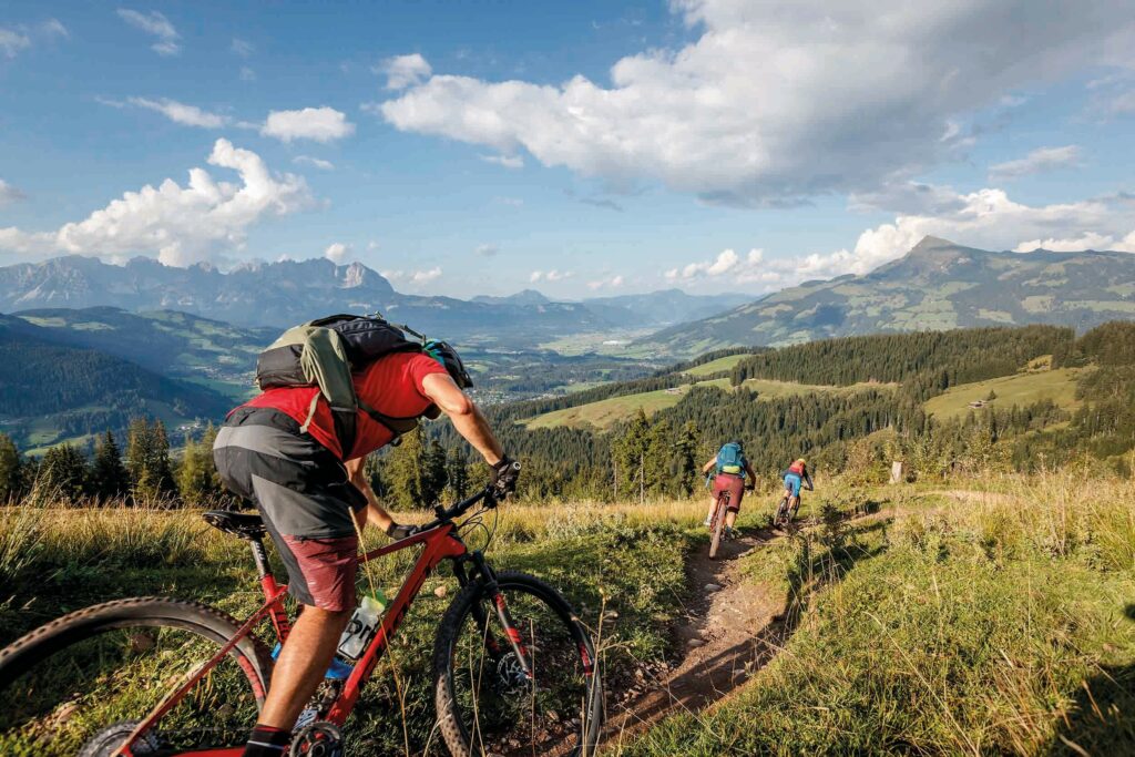 Mountainbiken in den Kitzbühler Alpen © Erwin Haiden