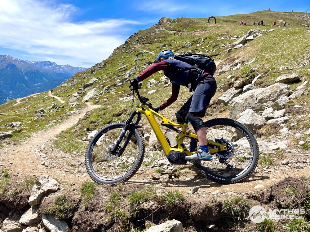 Mountainbike Trail in Serfaus © Mythos eBike