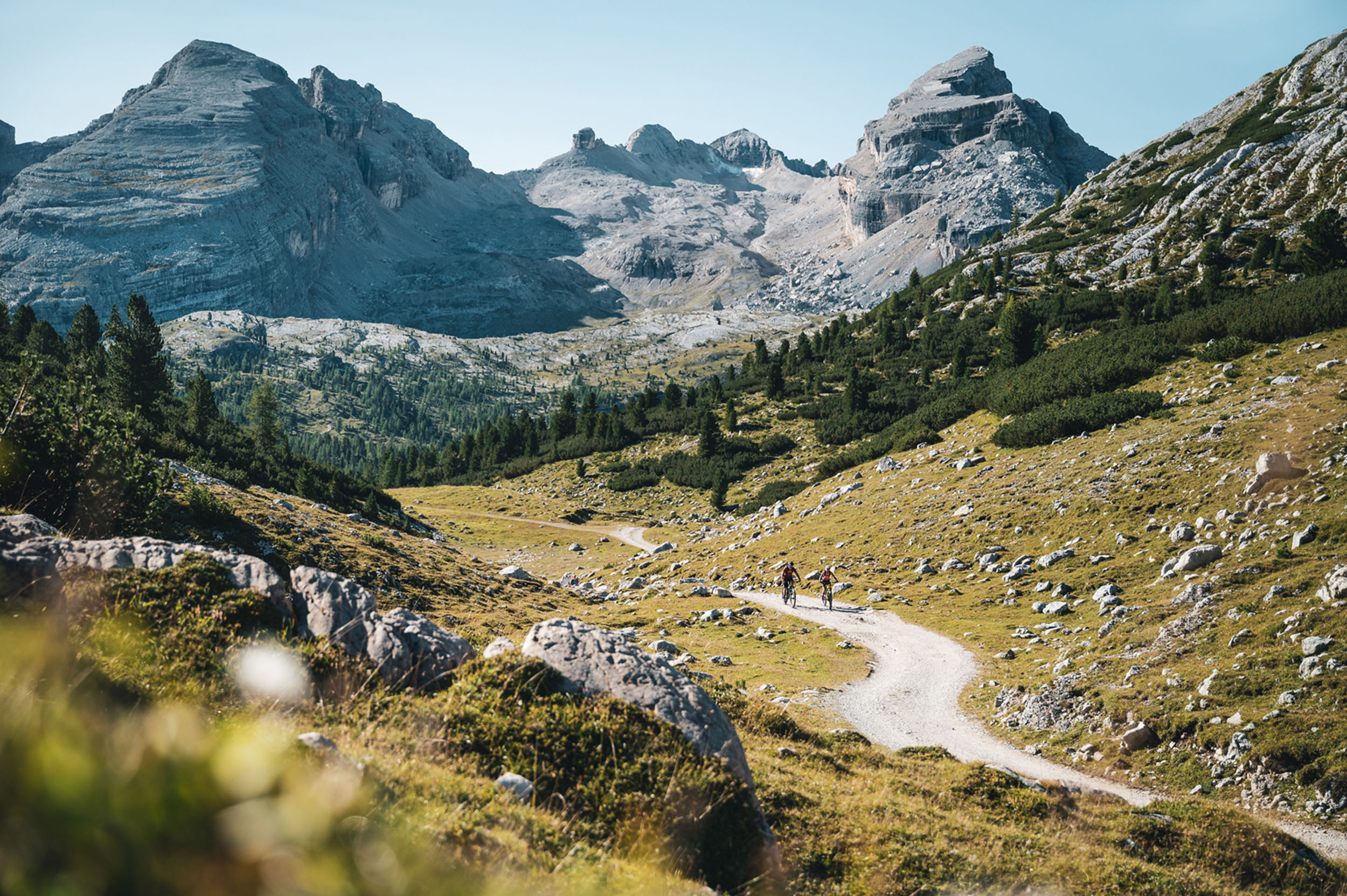 Mountainbiken Fanes San Vigilio Dolomites © Alex Moling